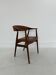 Fauteuil en Teck et Cuir Marron par Th. Harlev pour Farstrup Møbler, années 1960