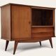 Mid-century display cabinet
