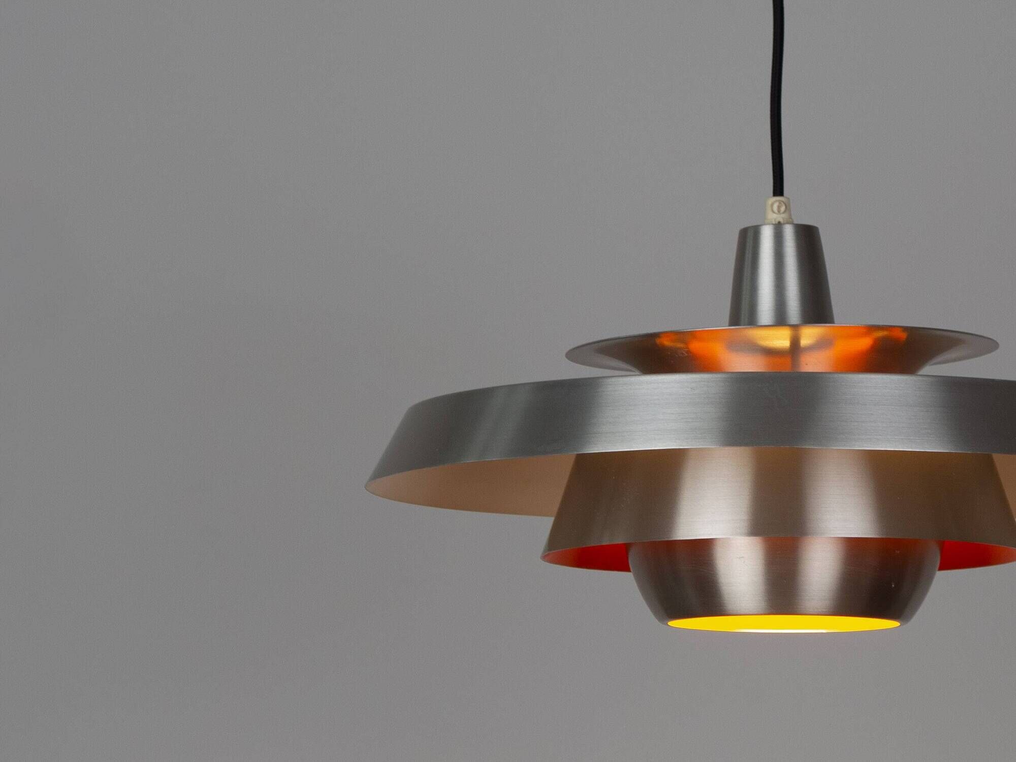 Danish vintage Superlight pendant lamp by David Mogensen, 1980s