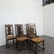 Set of 6 brutalist chairs