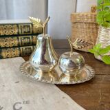 Apple & pear salt and pepper shaker