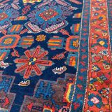 Tapis ancien persan Malayer couloir 109x525 cm