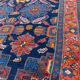 Carpet old Persian Malayer corridor 109x525 cm