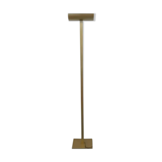Halogen floor lamp golden matte vintage italian flos