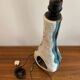 Asymmetrical ceramic lamp Vallauris France 1950, signed, unique