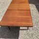 Scandinavian teak dining table