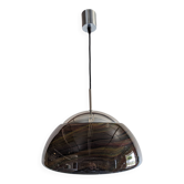 XL Murano glass pendant light by Doria Leuchten, Germany circa 1970