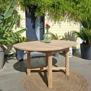 Renovated round table with extension