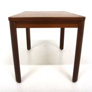 Scandinavian side table in walnut, Sweden, 1950.