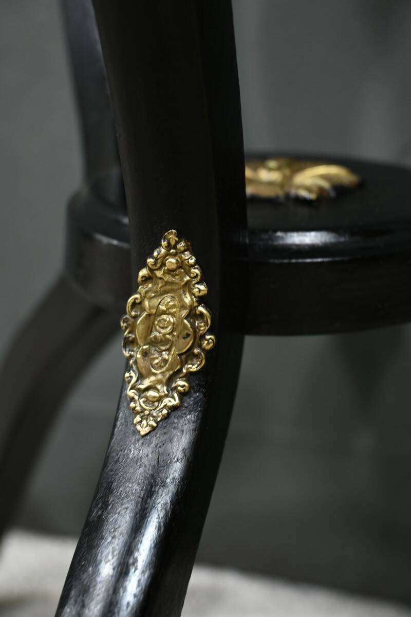 Blackened Wood Stand, Napoleon III style – 1920