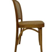 Ensemble de 4 chaises vintage Prague ou 811, FMG Pologne, Thonet Josef Hoffmann Design