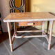 Small children's desk in rattan