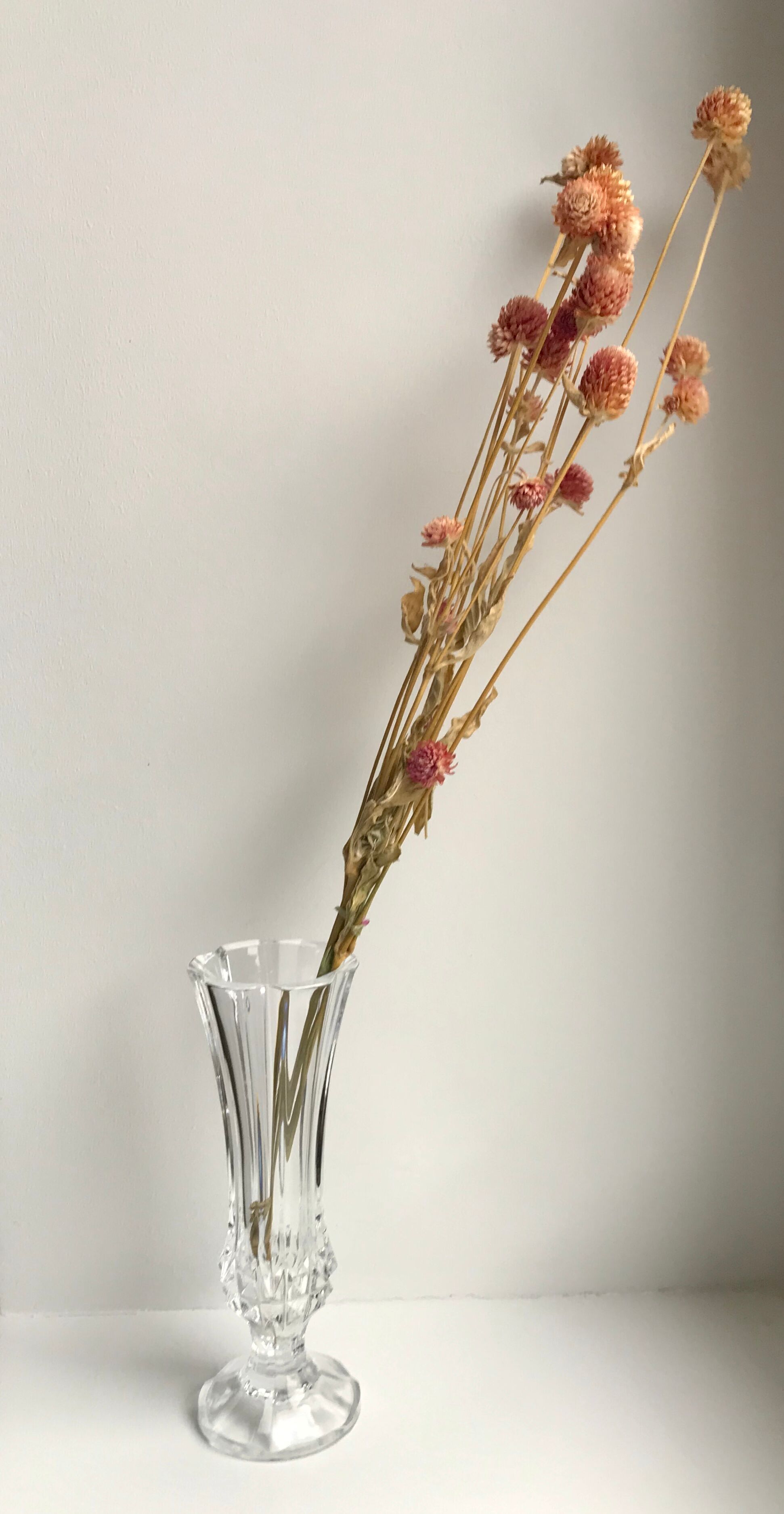 Crystal vase 50s-60s