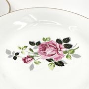 6 earthenware soup plates • L'Amandinoise • Circa 1950