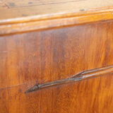 Chest of drawers 1900 Louis XVI style Marquetry 5 drawers