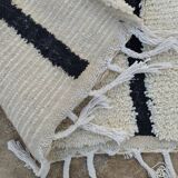 Berber rug in natural wool 250cmx100cm