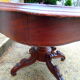 large table pedestal form violin Louis Philippe