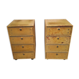 Pair of leather cardboard makers