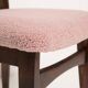 Blush Pink Bouclé Chair, Mid-Century Modern, designed by Mr. Zielinski, Europe, 1960s