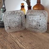 Set of Retro ceiling lights