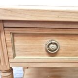 Solid wood console