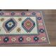 1970s Vintage Turkish Hand-Knotted Wool Cotton Pink Area Rug 120x176