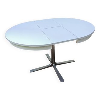 Table à manger vintage 1960 Roche Bobois à rallonges