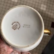 Service à café/thé complet en Porcelaine de Limoges – Vintage Années 50