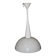 Lustre en tôle perforés par holophane vers 1950