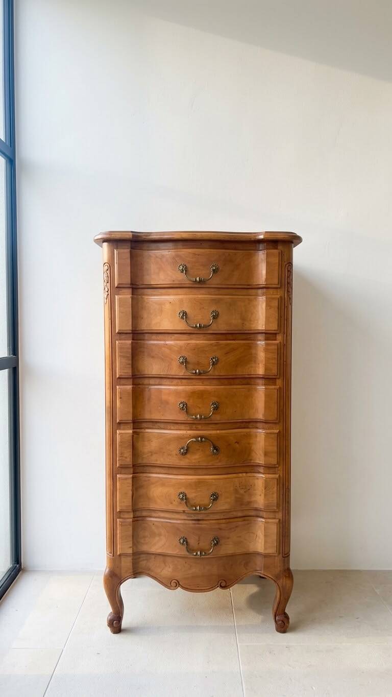 Semainier Louis XV en bois