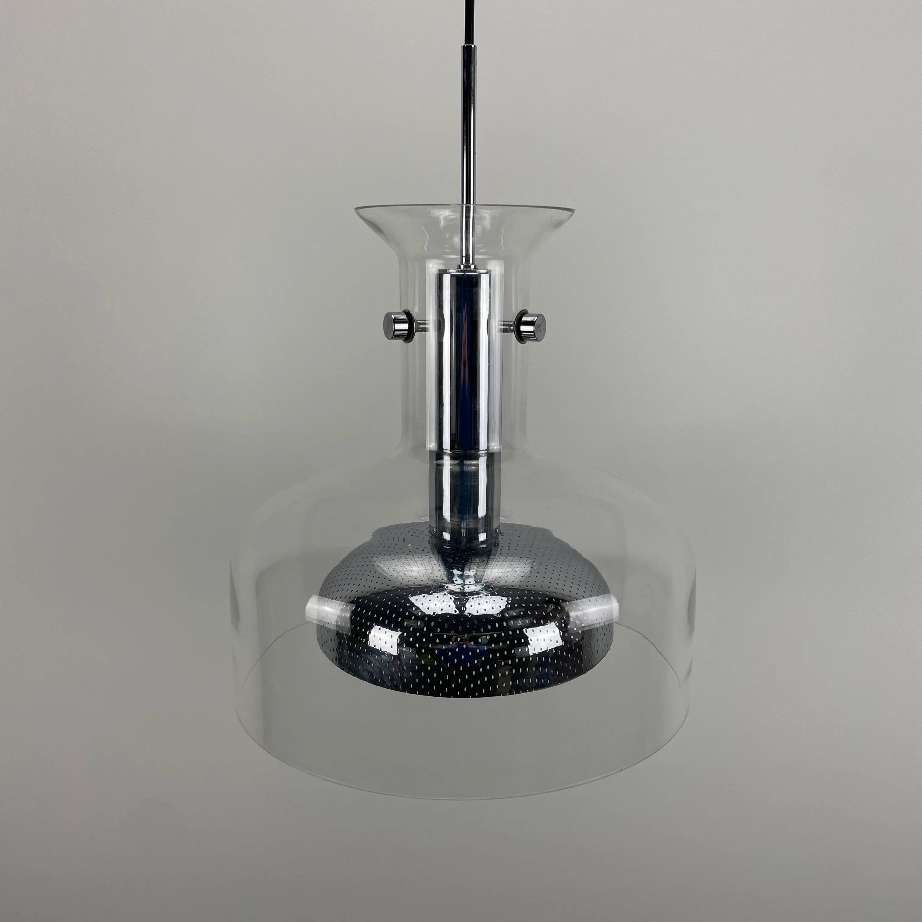 Swedish 'Crystal' suspension by Anders Pehrson for Atelje Lyktan 1970