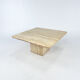 Vintage Italian Travertine Coffee Table, 1970s