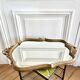 Miroir rocaille style Louis XV doré , 50 x 31 cm