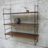Shelf wall metal metal and wood type string