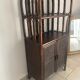 Rattan buffet/library