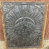 Fireplace plate
