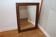 Small oak mirror 615mm