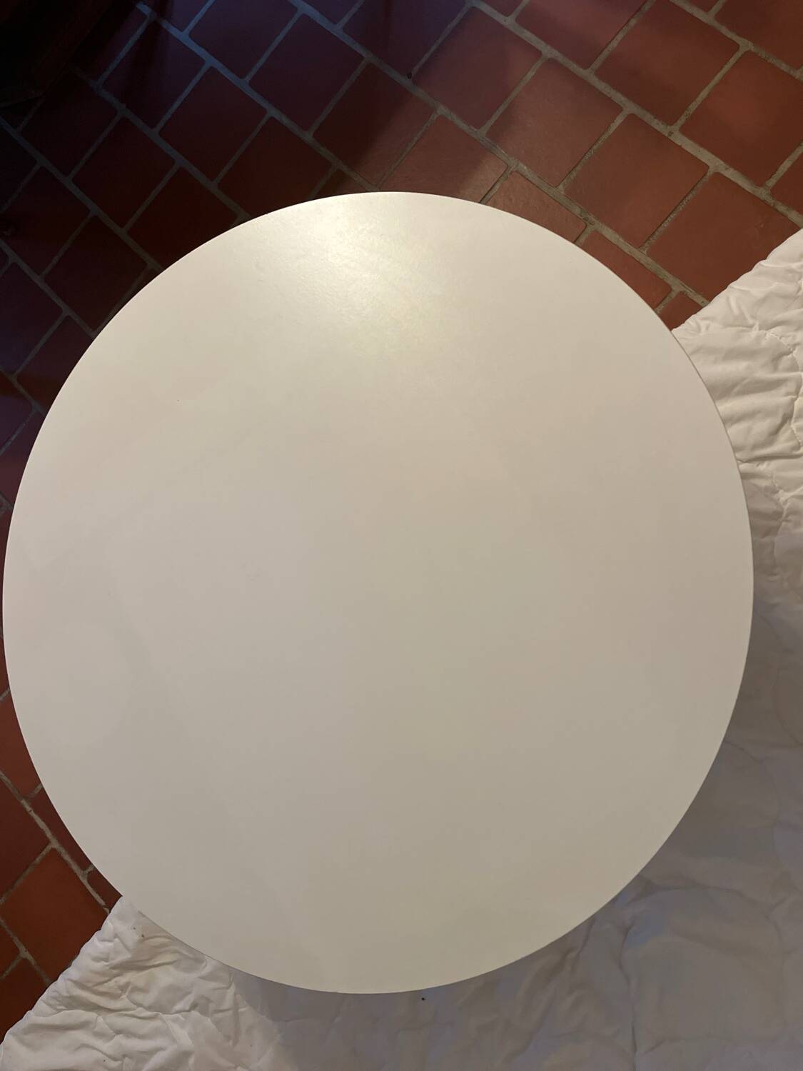 Vintage round coffee table