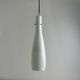 Vintage 1970 opaline suspension light