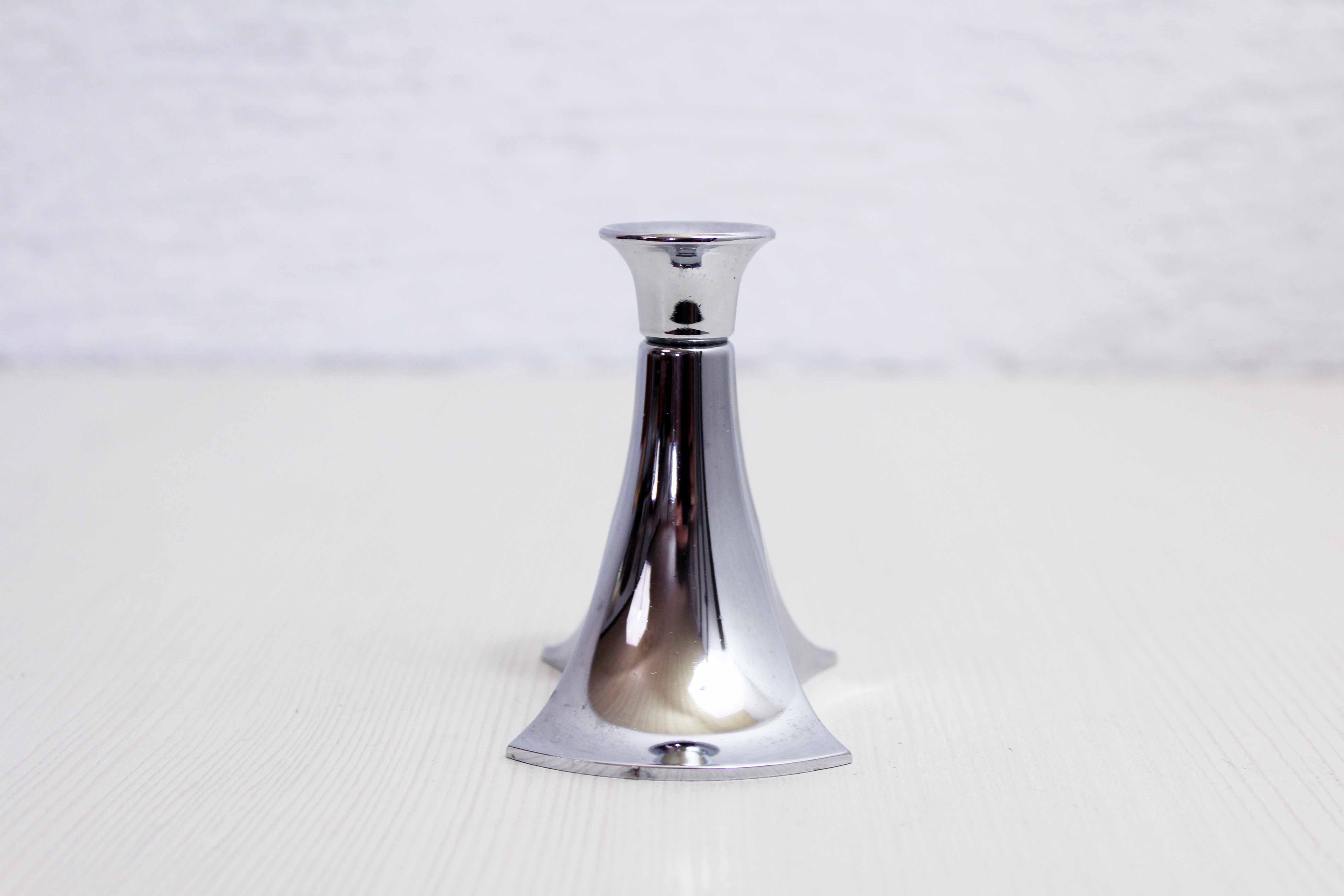 SILVER METAL WMF Candle holder