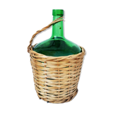 Demijohn dressed in wicker