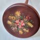 Vintage Painted Wooden Tripod Stool