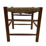 Vintage Dordogne Stool for Robert Sentou, 1970