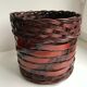 Rattan pot cover & wicker plants 70s