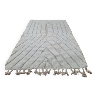 Handmade wool Berber rug 250x150 cm