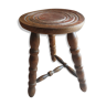 Tabouret de ferme ancien