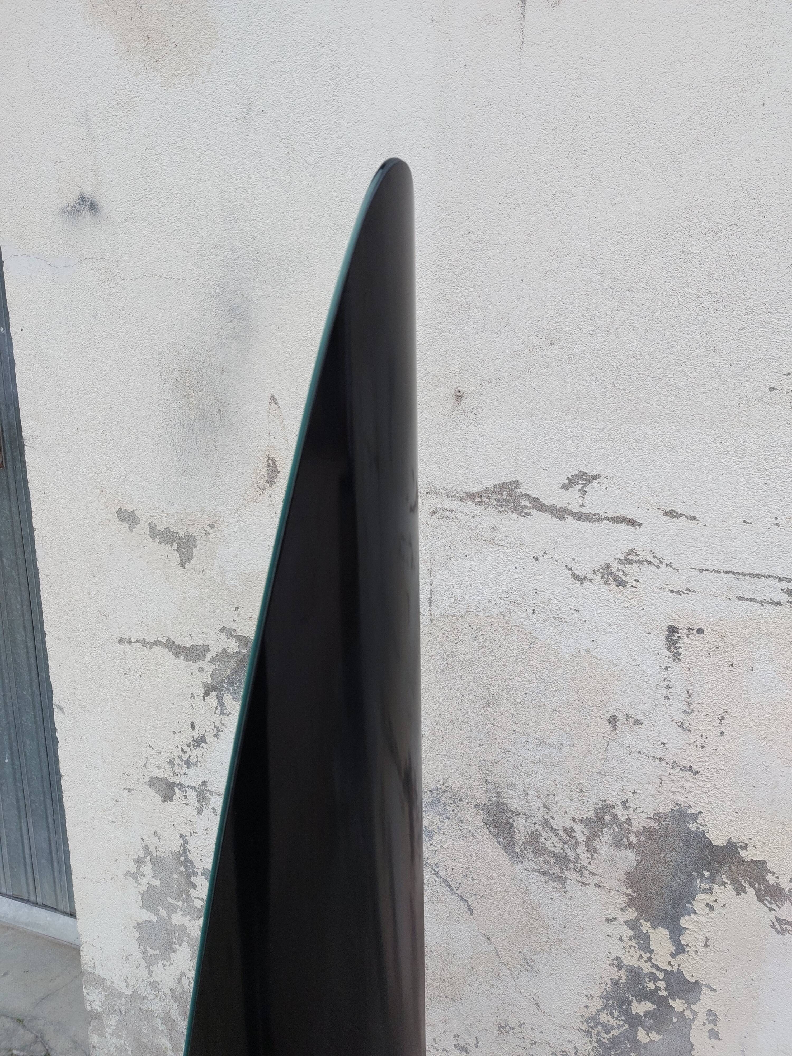 Miroir sur pied vintage année 80