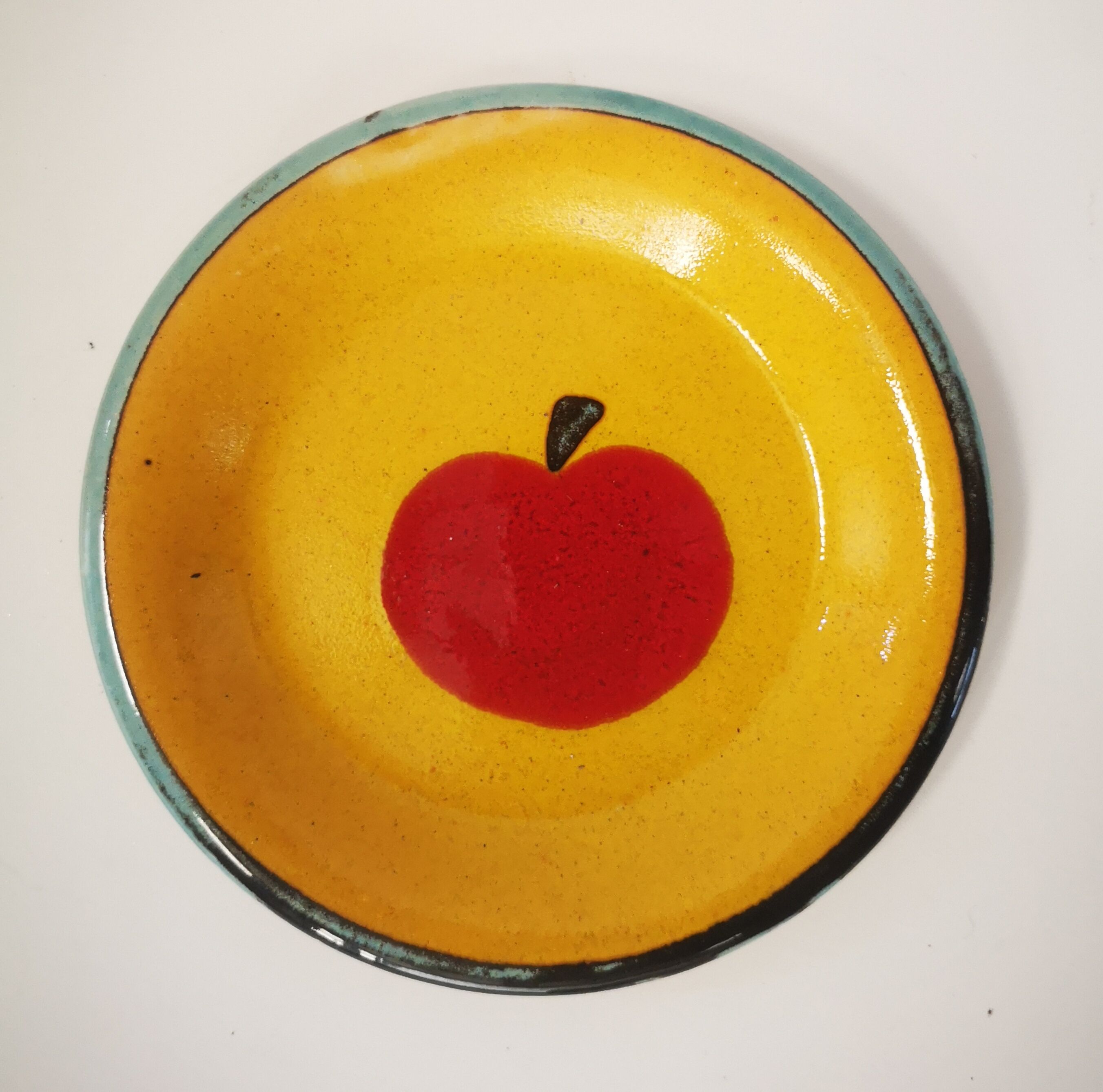 Pack of 6 plates dessert apple St Clement