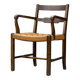 Fauteuil avec assise tissée, Danemark 1930