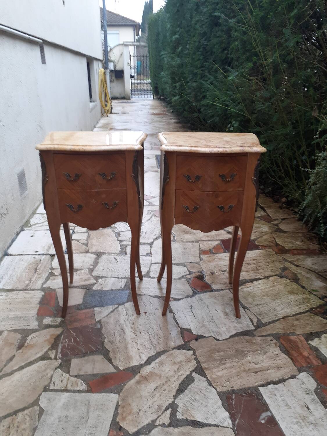 Louis XV bedside table